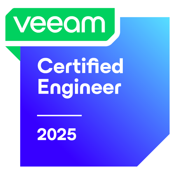 VEEAM Certified VMCE / VMCA